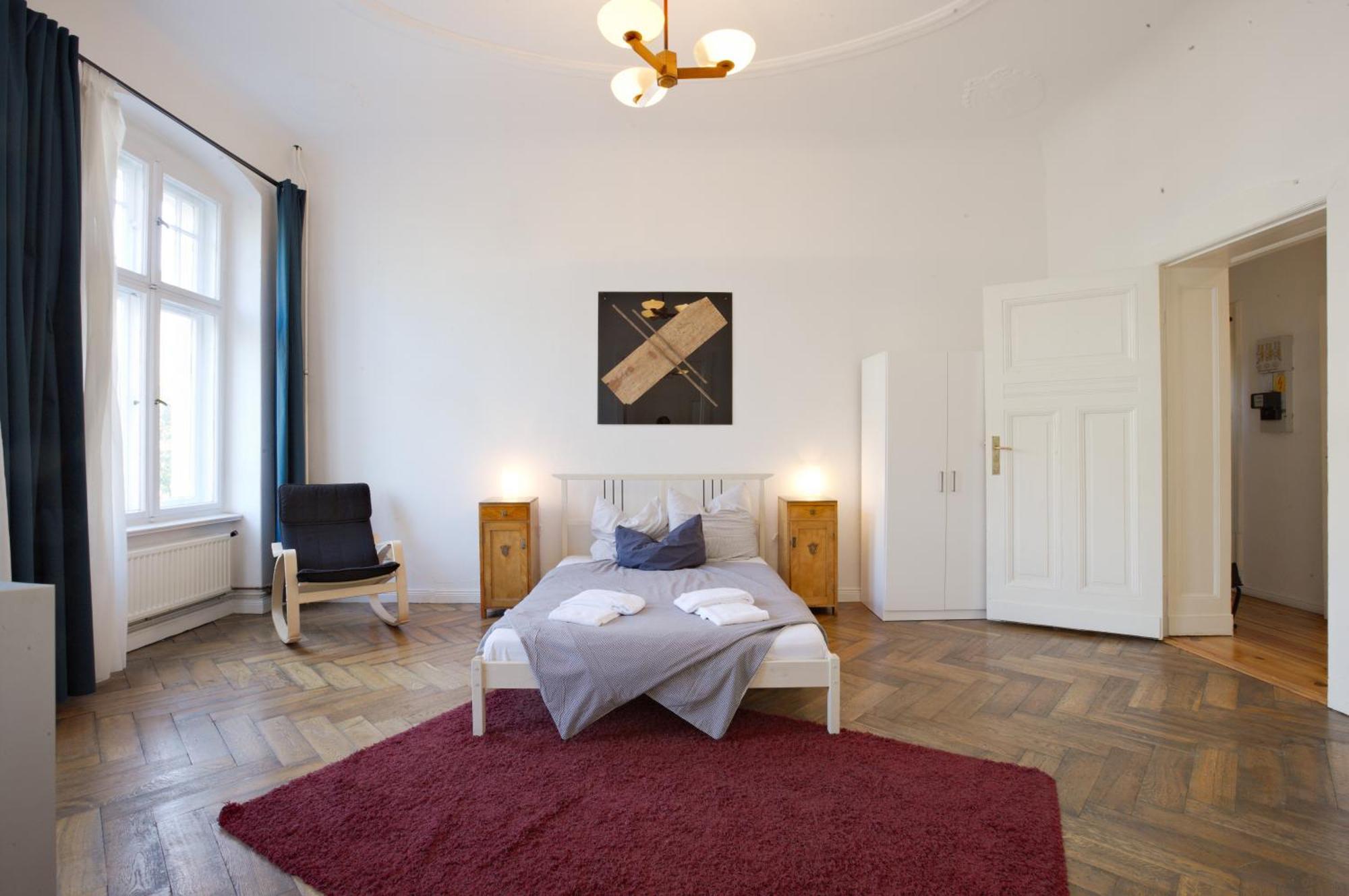 Elegante Altbauwohnung Berlin Exteriör bild