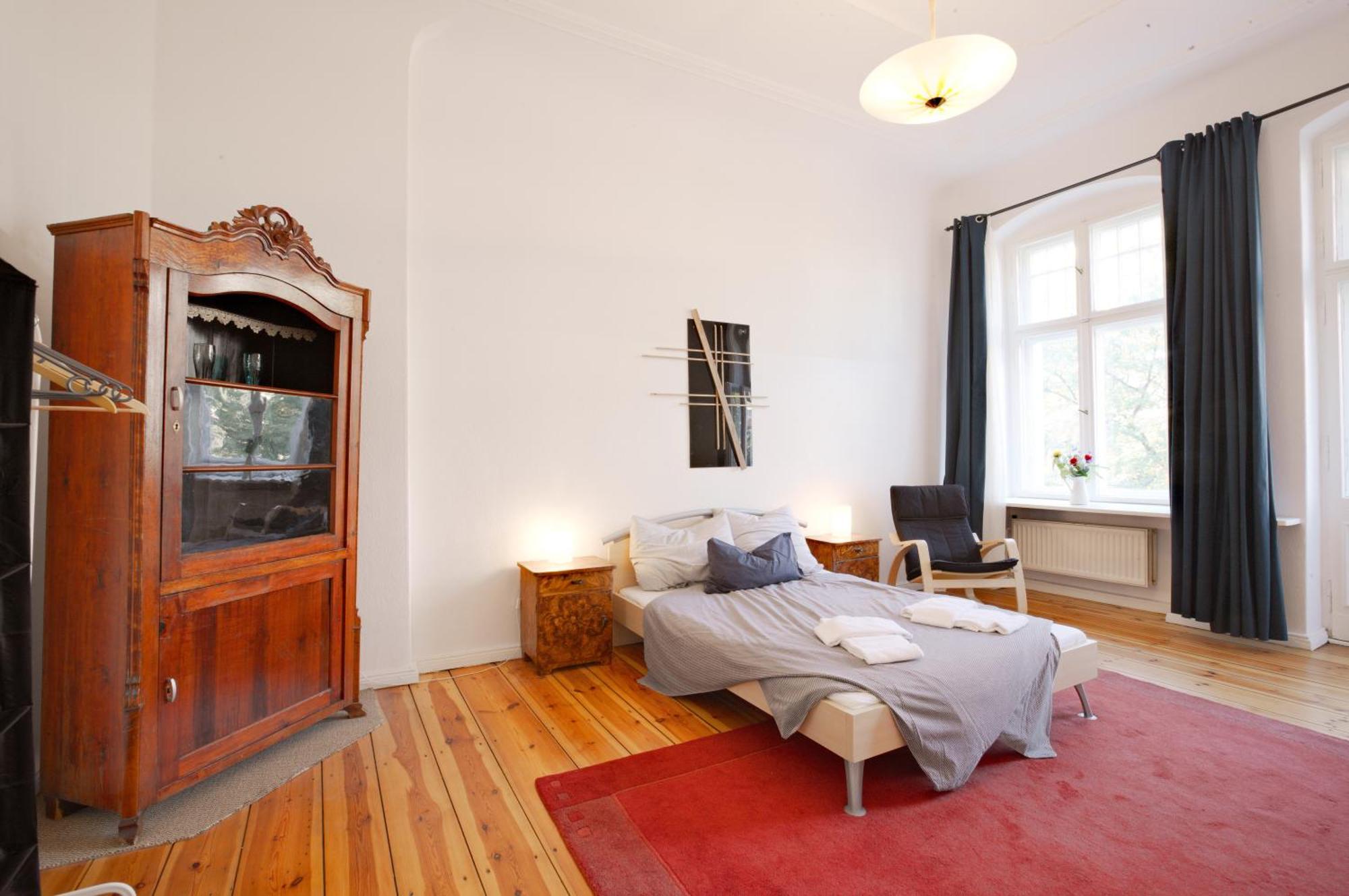 Elegante Altbauwohnung Berlin Exteriör bild