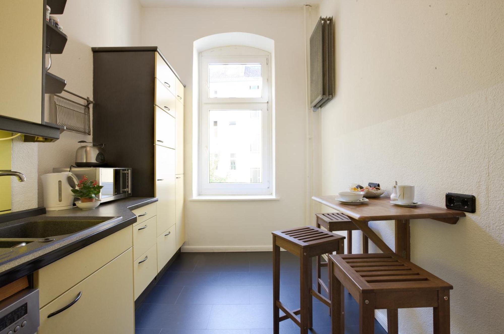 Elegante Altbauwohnung Berlin Exteriör bild