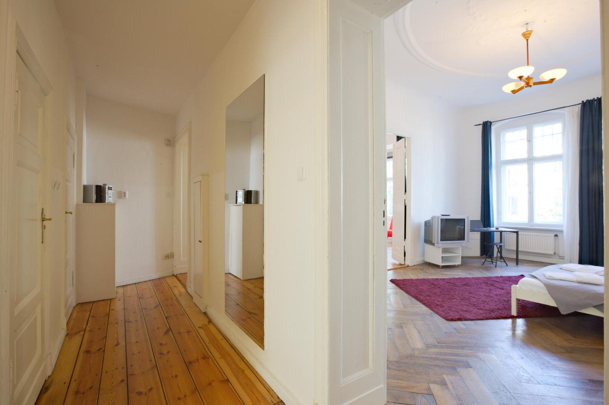 Elegante Altbauwohnung Berlin Exteriör bild
